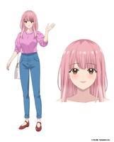 天海凪沙（CV：白砂沙帆、三浦さとみ）。26歳、153cm、8月31日生まれ。恋愛経験ゼロなことがコンプレックス。自分を変えたいと行った旅先で蒼士と出会う。