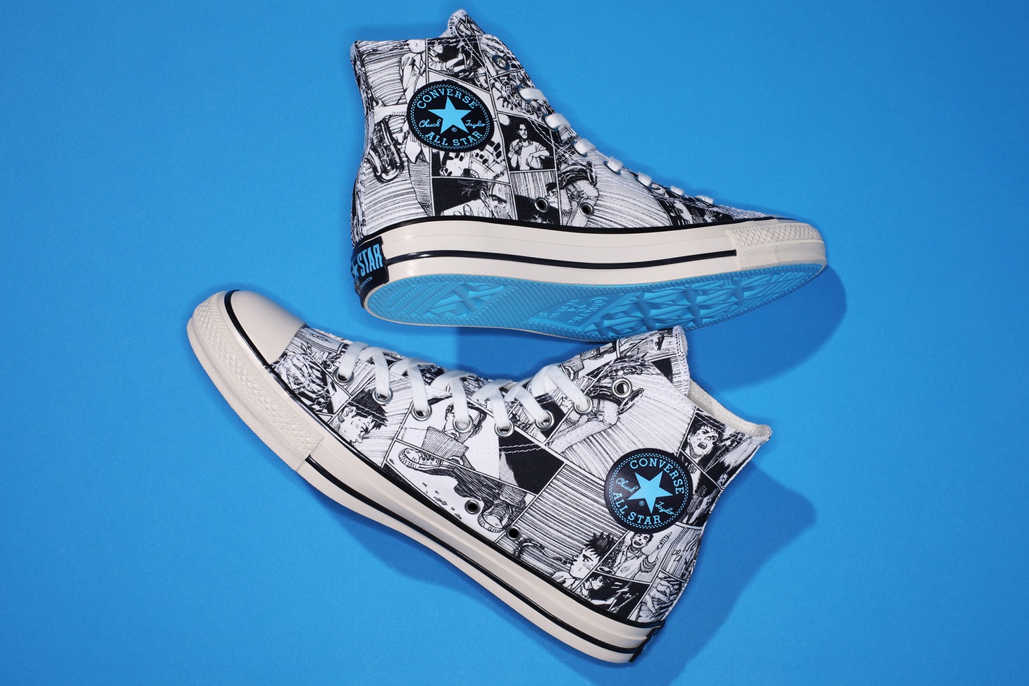 「BLUE GIANT」とCONVERSEのコラボレーションモデル。