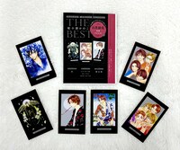 「桜小路かのこTHE BEST 百花繚乱 美男ブロマイド」のラインナップ。