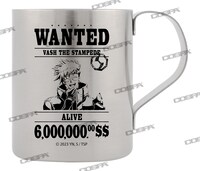 「ヴァッシュの手配書 二層ステンレスマグカップ」