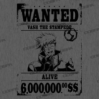 「ヴァッシュの手配書 2wayバックパック」の絵柄。