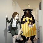 「デキる猫は今日も憂鬱」7月放送、黒猫役に安元洋貴&ずぼらOL役は石川由依