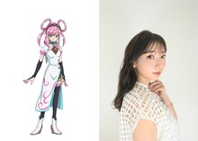 左から西洞院ルナ、井上麻里奈。西洞院ルナはラッキーを求める17歳のお嬢様。裕福な育ちで、何不自由なく暮らしてきたことに退屈さを覚えて、自分の幸運を試すために「逃走中」への参加を決める。活発な性格で、新しいことに興味津々。