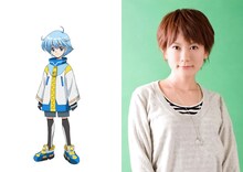 左からトムラハル、小林由美子。トムラハルは頭脳明晰な颯也の弟。14歳。肺を患っており、ほとんどの時間をベッドの上で寝て過ごしている。パズルや謎解きが得意。颯也と一緒にいつか青い海を見に行くことを夢見ている。