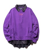 「HS03 Leopard Layered Sweat」