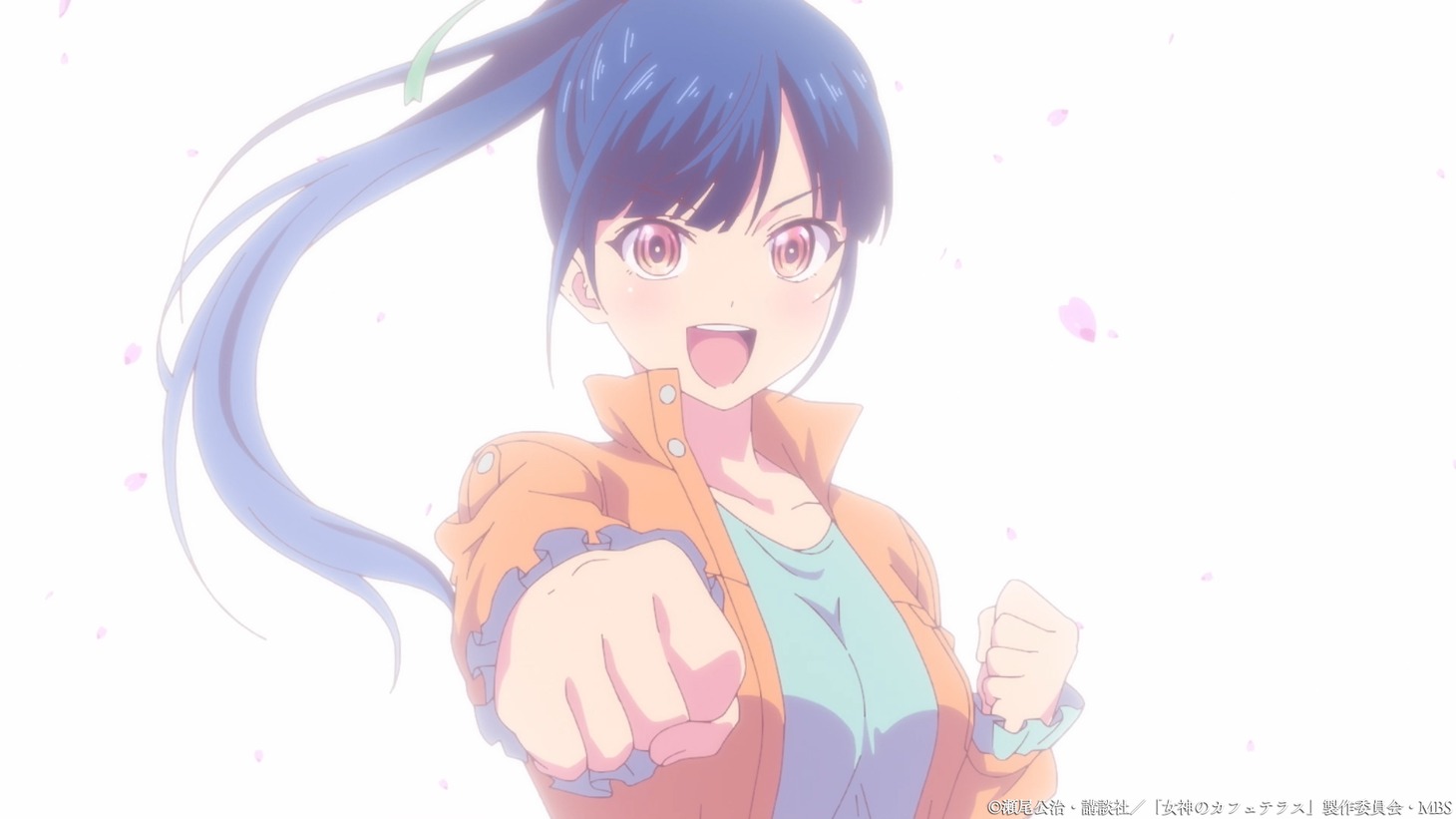 TVアニメ「女神のカフェテラス」鶴河秋水のキャラクターPVより。