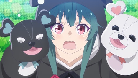 「くまクマ熊ベアーぱーんち!」第1話場面カット。