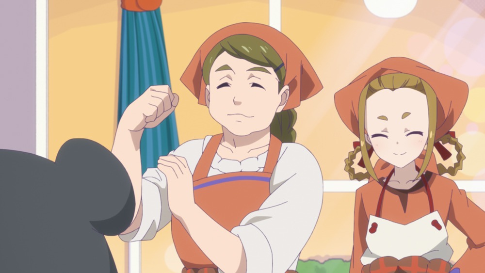 「くまクマ熊ベアーぱーんち！」第1話場面カット。