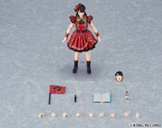 付属品を含む「figma 上坂すみれ」。