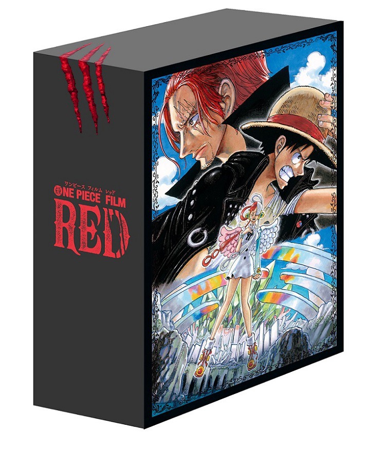 「ONE PIECE FILM RED」デラックスリミテッドエディションのBOX。