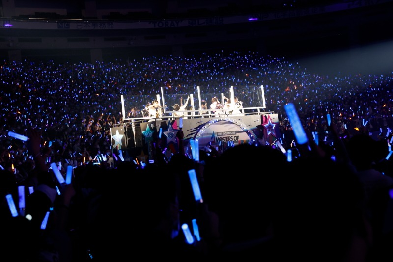 「THE IDOLM@STER M@STERS OF IDOL WORLD!!!!! 2023」の様子。