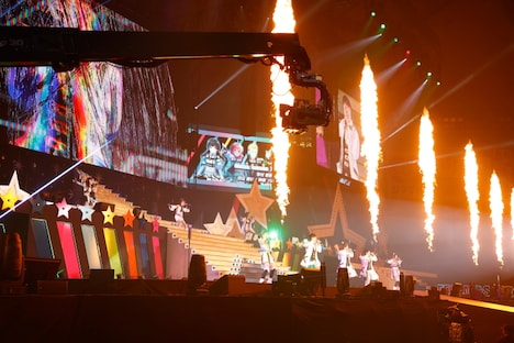 「THE IDOLM@STER M@STERS OF IDOL WORLD!!!!! 2023」の様子。