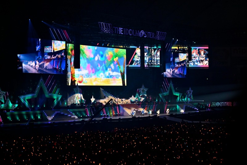 「THE IDOLM@STER M@STERS OF IDOL WORLD!!!!! 2023」の様子。