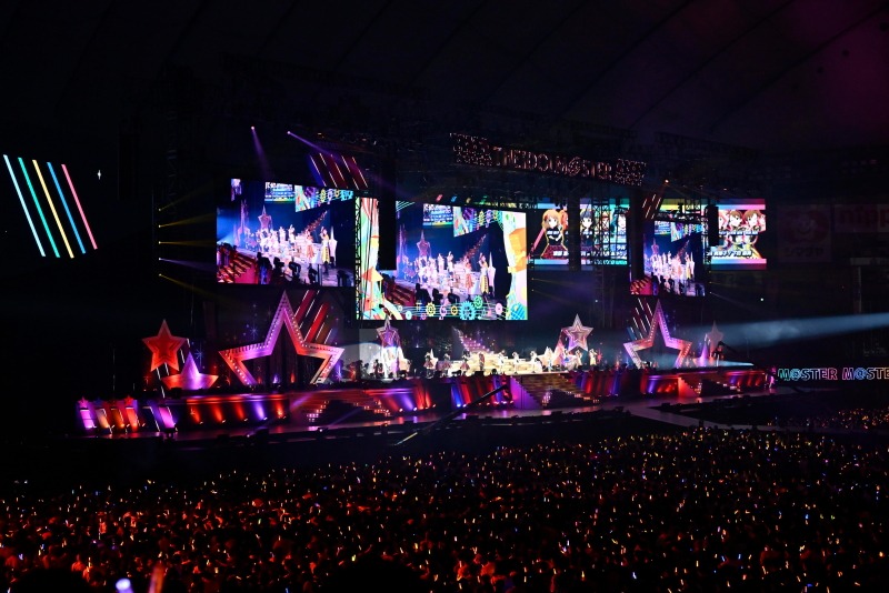 「THE IDOLM@STER M@STERS OF IDOL WORLD!!!!! 2023」の様子。