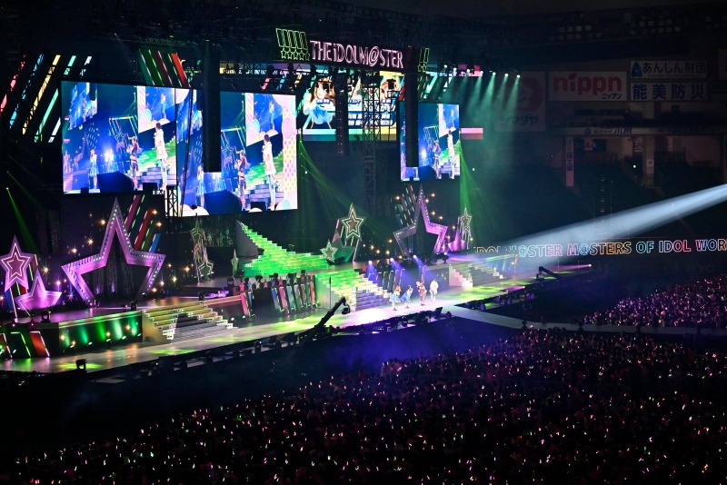 「THE IDOLM@STER M@STERS OF IDOL WORLD!!!!! 2023」の様子。