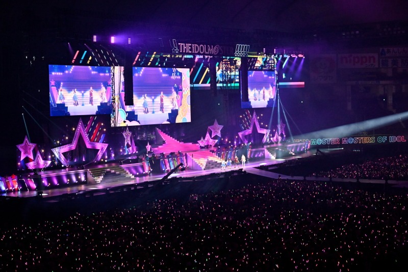 「THE IDOLM@STER M@STERS OF IDOL WORLD!!!!! 2023」の様子。