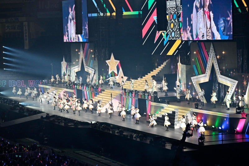 「THE IDOLM@STER M@STERS OF IDOL WORLD!!!!! 2023」の様子。