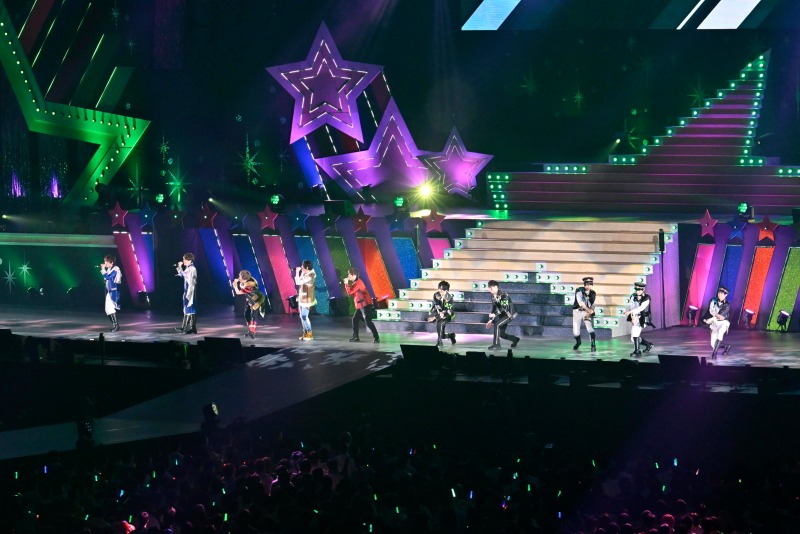 「THE IDOLM@STER M@STERS OF IDOL WORLD!!!!! 2023」の様子。