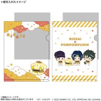 「新テニスの王子様×サンリオキャラクターズ-SERVICE PLAY！- A6クリアファイル2枚セット」