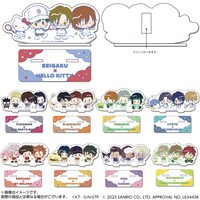 「新テニスの王子様×サンリオキャラクターズ-SERVICE PLAY！- クリップ付きアクリルスタンド」一覧