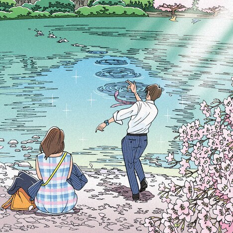 アニメ「ハートカクテル カラフル」告知画像