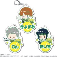 「新テニスの王子様×サンリオキャラクターズ-SERVICE PLAY！- おなまえキーホルダー  山吹中学校」