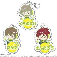 「新テニスの王子様×サンリオキャラクターズ-SERVICE PLAY！- おなまえキーホルダー 四天宝寺中学校」