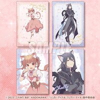 「10連セット」を購入するともらえるブロマイドのラインナップ。