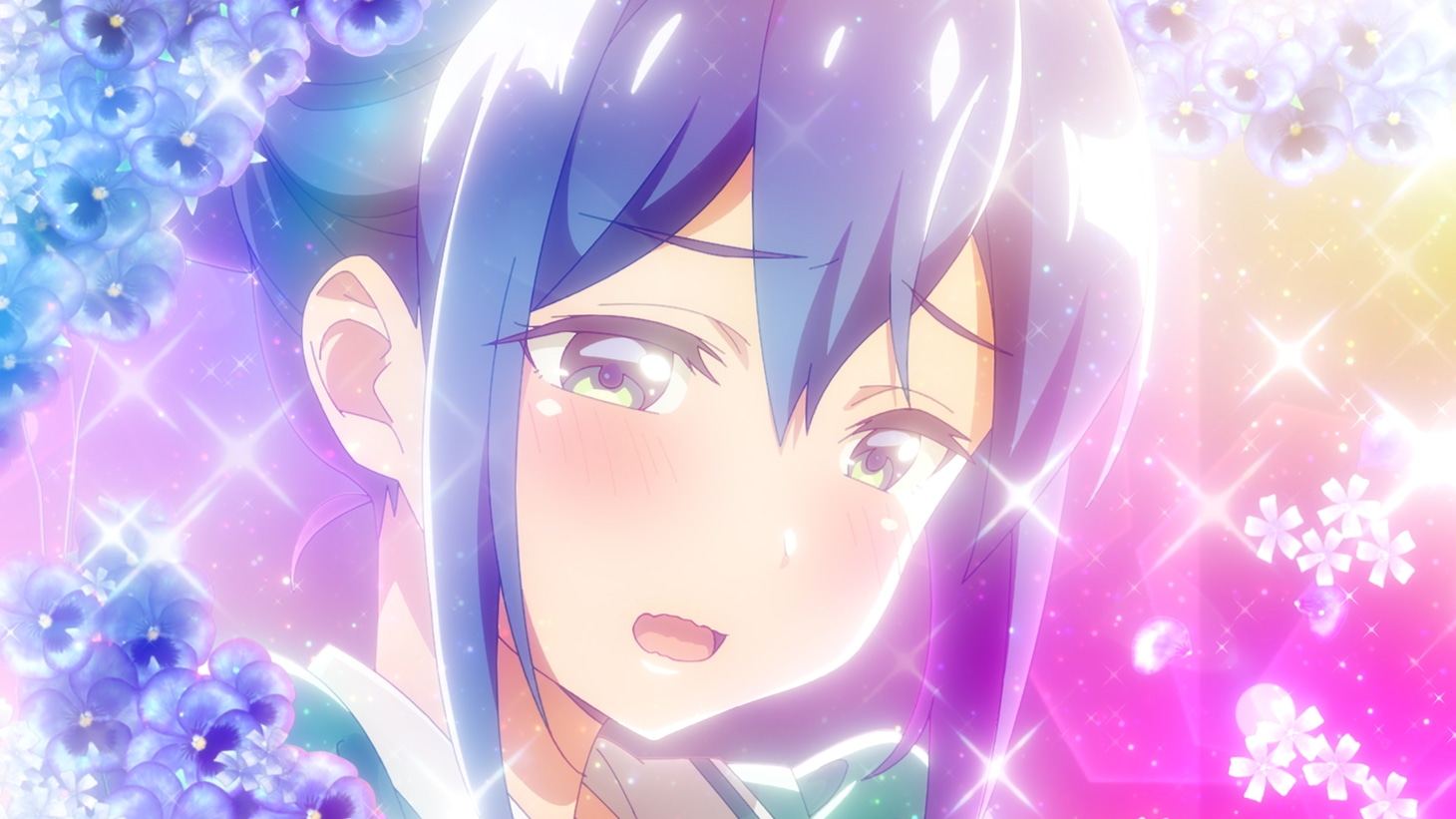 TVアニメ「私の百合はお仕事です！」PV第2弾より。 (c)未幡・一迅社／私の百合は製作委員会です！
