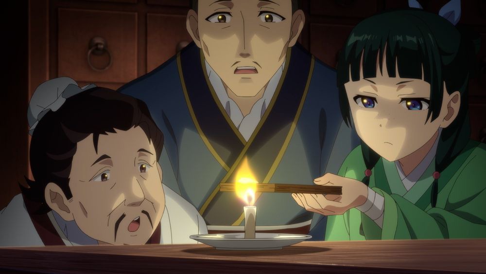 TVアニメ「薬屋のひとりごと」プロジェクトPVより。