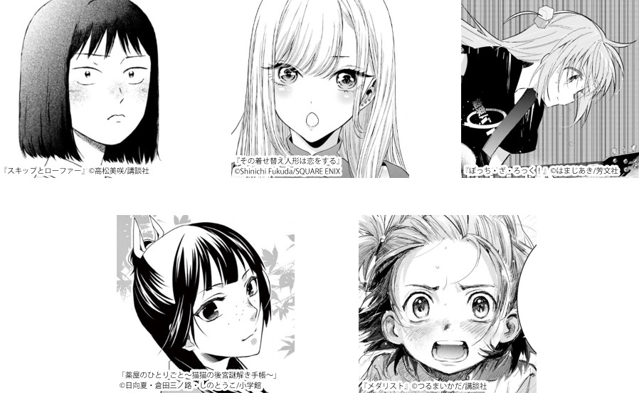 「主演女優賞」ノミネートキャラ一覧。