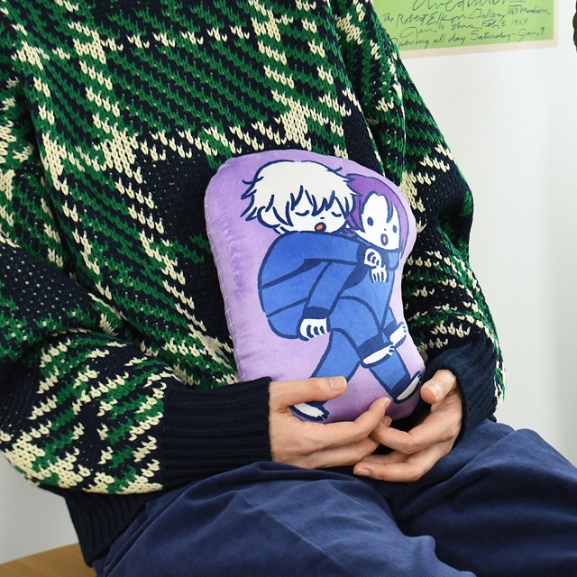 「ダイカットクッション（凪と玲王）」