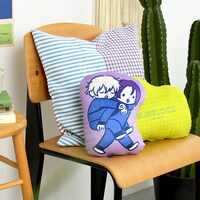 「ダイカットクッション（凪と玲王）」