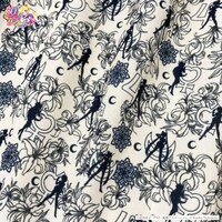 ワンピースの柄。