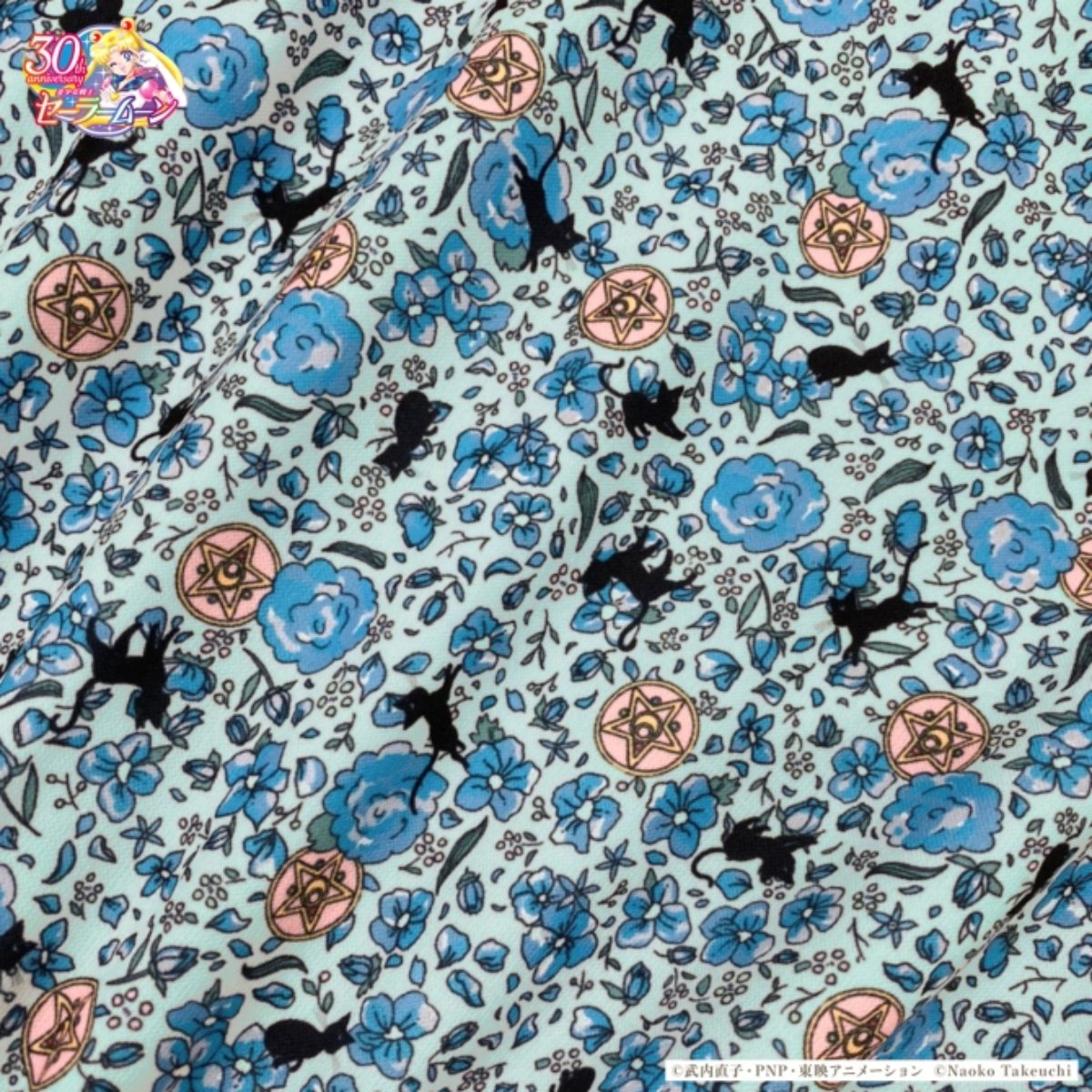 ワンピースの柄。