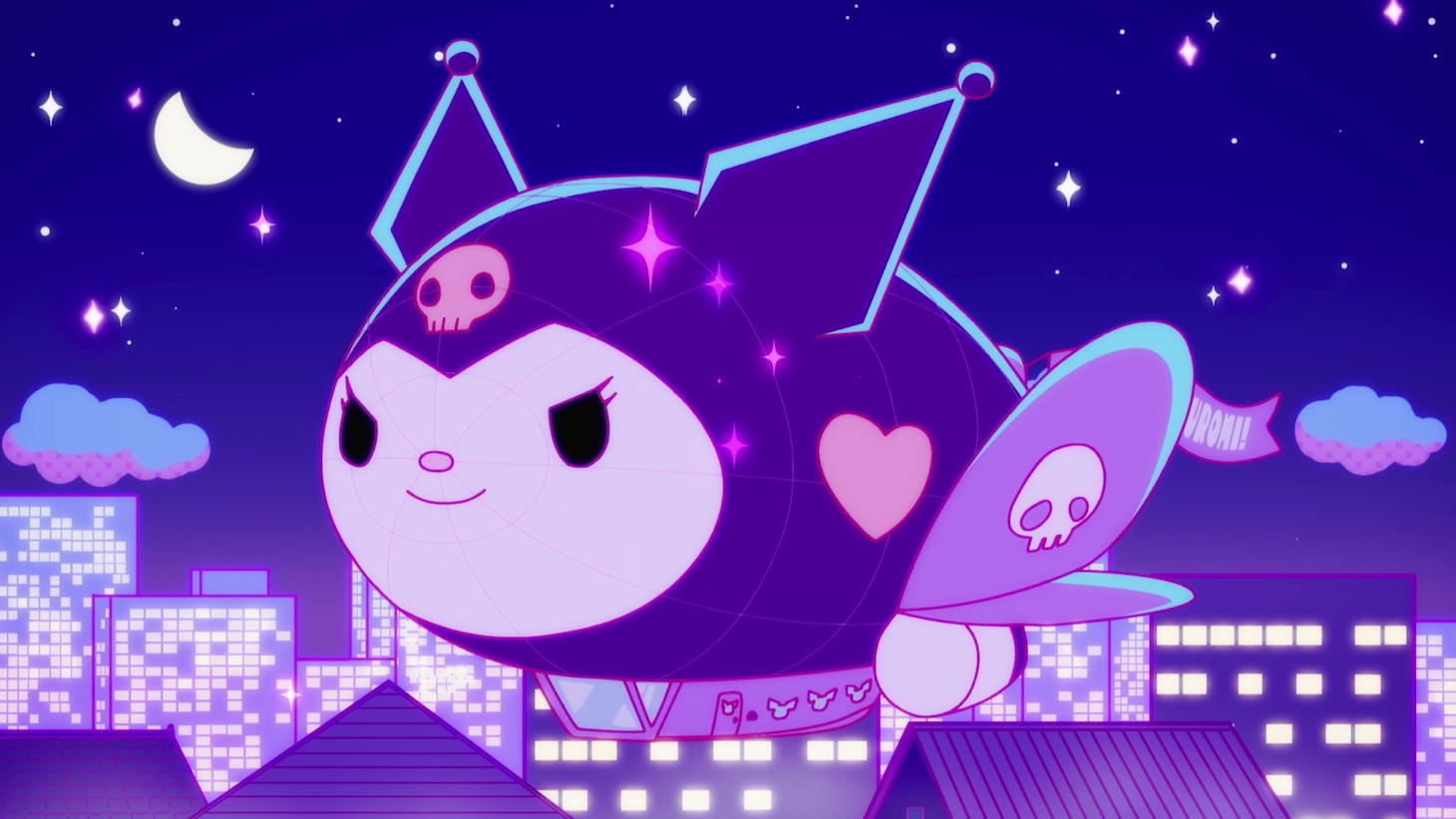 ショートアニメ「KUROMI’S PRETTY JOURNEY」より。