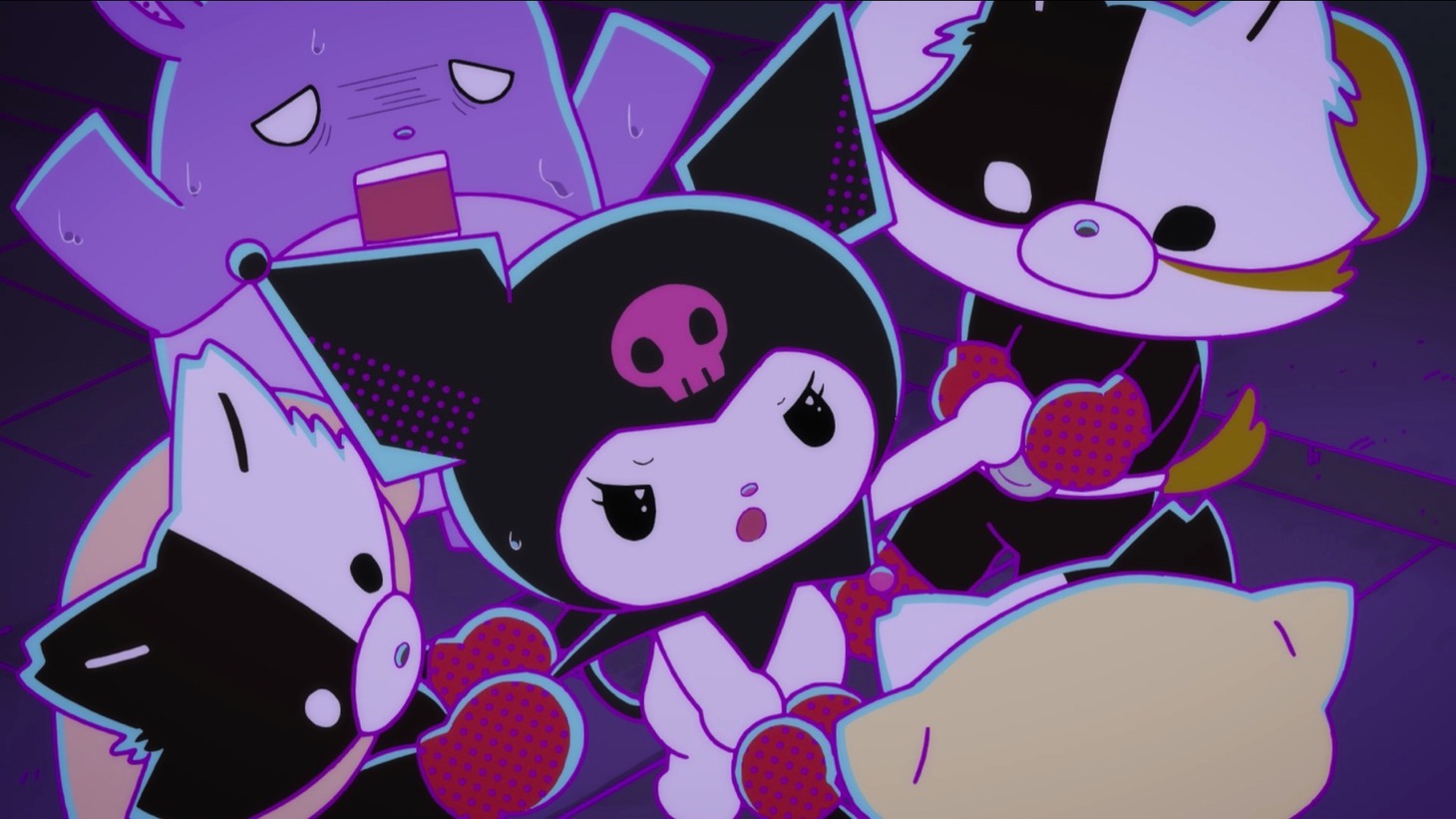 ショートアニメ「KUROMI’S PRETTY JOURNEY」より。
