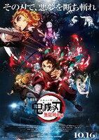 「劇場版『鬼滅の刃』無限列車編」ビジュアル (c)吾峠呼世晴／集英社・アニプレックス・ufotable