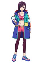 三日月閑（CV：楠木ともり）。外資系金融に勤める26歳。リスクヘッジを最優先に考え論理的に行動する。「ゾンビにならないためにすべき100のこと」をリスト化し、ゾンビ・パンデミック世界を生き抜こうとする。