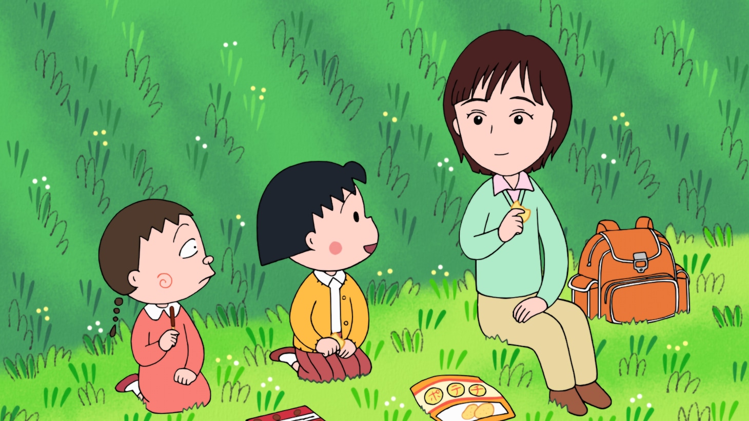 「『まる子、春風のようなお姉さんに出会う』の巻」場面カット
