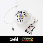 「TIGER & BUNNY 2」×X-girlコラボ第2弾、ネックレスにラバーキーホルダーにマグカップ
