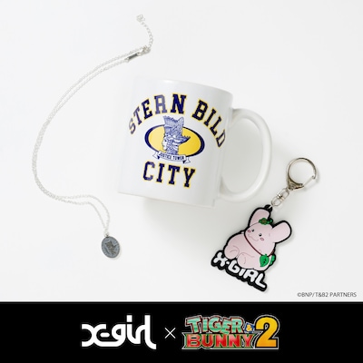 アニメ「TIGER & BUNNY 2」とX-girlのコラボレーションアイテム第2弾。