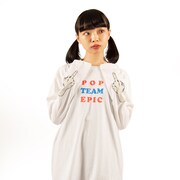 「『ポプテピピック』ロングスリーブTシャツ」
