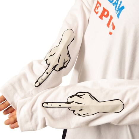 「『ポプテピピック』ロングスリーブTシャツ」