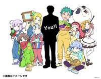 返礼品に用意された、「P.A.WORKSのアニメーターに『沼カツ！』キャラにしてもらえる権」のイメージ画像。