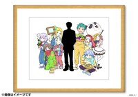 返礼品に用意された、「P.A.WORKSのアニメーターに『沼カツ！』キャラにしてもらえる権」のプリモアートのイメージ画像。