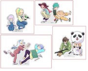 返礼品に用意された、アクリルスタンドのイメージ画像。