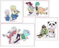 返礼品に用意された、アクリルスタンドのイメージ画像。