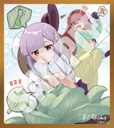 返礼品に用意された、複製色紙のイメージ画像。