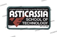 「アスティカシア高等専門学園 脱着式フルカラーワッペン」